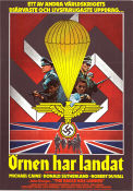 The Eagle Has Landed 1976 movie poster Michael Caine Donald Sutherland Robert Duvall John Sturges War Find more: Nazi
