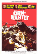 Where Eagles Dare 1969 movie poster Clint Eastwood Richard Burton Mary Ure Brian G Hutton Writer: Alistair Maclean Mountains Find more: Nazi