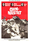 Where Eagles Dare 1969 movie poster Clint Eastwood Richard Burton Mary Ure Brian G Hutton Writer: Alistair Maclean Mountains Find more: Nazi