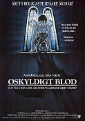 Oskyldigt blod 1993 poster Anne Parillaud Robert Loggia John Landis