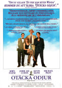 Otäcka odjur 1997 poster John Cleese Jamie Lee Curtis Kevin Kline Michael Palin Fred Schepisi