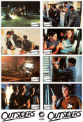 The Outsiders 1983 lobby card set C Thomas Howell Matt Dillon Ralph Macchio Tom Cruise Patrick Swayze Rob Lowe Tom Waits Francis Ford Coppola Gangs