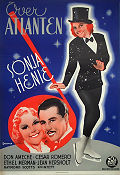 Över atlanten 1938 poster Sonja Henie Don Ameche Roy Del Ruth