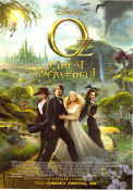 Oz the Great and Powerful 2013 movie poster James Franco Michelle Williams Rachel Weisz Sam Raimi