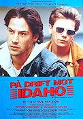 My Own Private Idaho 1991 movie poster River Phoenix Keanu Reeves Gus Van Sant