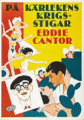 På kärlekens krigsstigar 1930 poster Eddie Cantor