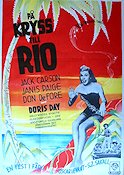 Romance on the High Seas 1949 movie poster Doris Day Jack Carson Michael Curtiz Travel