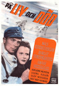 På liv och död 1943 movie poster Nils Kihlberg Birgit Tengroth Hasse Ekman Rolf Husberg Winter sports