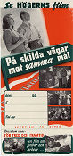 På skilda vägar Högern 1942 movie poster Politics