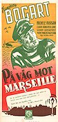 Passage to Marseille 1944 movie poster Humphrey Bogart Claude Rains Michele Morgan Michael Curtiz