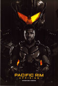 Pacific Rim: Uprising 2018 movie poster John Boyega Scott Eastwood Cailee Spaeny Steven S DeKnight