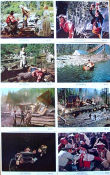 Paint Your Wagon 1969 lobby card set Lee Marvin Clint Eastwood Jean Seberg Joshua Logan Musicals