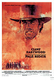 Pale Rider 1985 poster Michael Moriarty Clint Eastwood