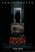 Panic Room 2002 movie poster Jodie Foster Kristen Stewart Forest Whitaker David Fincher