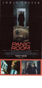 Panic Room 2002 movie poster Jodie Foster Kristen Stewart Forest Whitaker David Fincher
