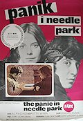 The Panic in Needle Park 1971 movie poster Al Pacino Kitty Winn
