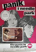 The Panic in Needle Park 1971 movie poster Al Pacino Kitty Winn