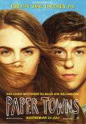 Paper Towns 2015 movie poster Nat Wolff Cara Delevingne Austin Abrams Jake Schreier