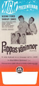 Pappas väninnor 1963 poster Glenn Ford Ron Howard Shirley Jones Vincente Minnelli