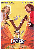 Outrageous Fortune 1987 movie poster Bette Midler Shelley Long Arthur Hiller Mountains