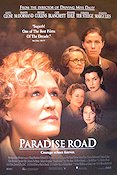 Paradise Road 1997 movie poster Glenn Close Frances McDormand Cate Blanchett Bruce Beresford