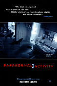 Paranormal Activity 2 2010 poster Katie Featherston Micah Sloat Tod Williams