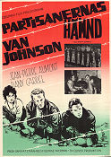 Partisanernas hämnd 1960 poster Van Johnson Jean-Pierre Aumont George Sherman