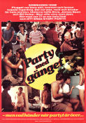 Party med gänget 1978 poster Yftach Katzur Anat Atzmon Jonathan Sagall Boaz Davidson Skola Filmen från: Israel