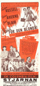 My Sister Eileen 1942 movie poster Rosalind Russell Brian Aherne Janet Blair Alexander Hall