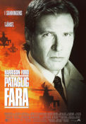 Clear and Present Danger 1994 movie poster Harrison Ford Willem Dafoe Anne Archer Phillip Noyce