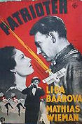 Patrioten 1937 movie poster Mathias Wieman Lida Baarova Karl Ritter