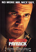 Payback 1999 movie poster Mel Gibson Gregg Henry Maria Bello Brian Helgeland