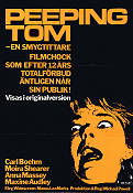 Peeping Tom 1973 movie poster Carl Boehm Moira Shearer Anna Massey Michael Powell Cult movies