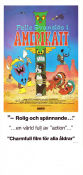 Pelle Svanslös i Amerikatt 1985 movie poster Stig Lasseby Jan Gissberg Find more: Pelle Svanslös Animation From comics Cats