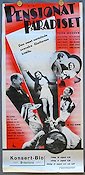 Pensionat Paradiset 1937 movie poster Thor Modéen Julia Caesar Weyler Hildebrand Lili Ziedner Skärgård