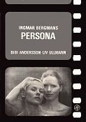 Persona 1966 movie poster Liv Ullmann Bibi Andersson Margaretha Krook Gunnar Björnstrand Ingmar Bergman