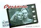 Persona 1966 movie poster Liv Ullmann Bibi Andersson Margaretha Krook Gunnar Björnstrand Ingmar Bergman Cult movies