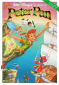 Peter Pan 1953 movie poster Bobby Driscoll Clyde Geronimi Writer: JM Barrie Animation Kids