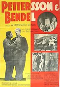 Pettersson och Bendel 1933 movie poster Adolf Jahr Semmy Friedmann Isa Quensel