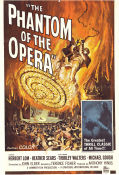 The Phantom of the Opera 1962 movie poster Herbert Lom Heather Sears Edward de Souza Terence Fisher