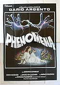 Phenomena 1985 movie poster Dario Argento Jennifer Connelly