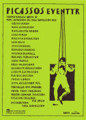 The Adventures of Picasso 1978 movie poster Gösta Ekman Hans Alfredson Lena Olin Lena Nyman Tage Danielsson Poster artwork: Per Åhlin Production: AB Svenska Ord Find more: Skåne