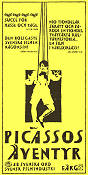 The Adventures of Picasso 1978 movie poster Gösta Ekman Hans Alfredson Margaretha Krook Lena Olin Lena Nyman Tage Danielsson Poster artwork: Per Åhlin Production: AB Svenska Ord Find more: Skåne