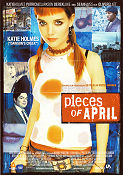 Pieces of April 2003 movie poster Katie Holmes Oliver Platt Patricia Clarkson Peter Hedges