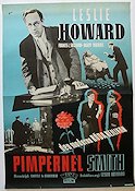Pimpernel Smith 1941 movie poster Francis L Sullivan Allan Jeayes Leslie Howard Find more: Nazi