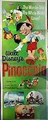 Pinocchio 1940 movie poster Norman Ferguson Writer: Carlo Collodi Animation