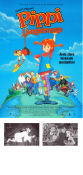 Pippi Longstocking 1997 movie poster Catherine O´Hara Michael Schaack Writer: Astrid Lindgren Find more: Pippi Långstrump Animation From TV