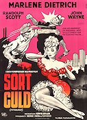 Pittsburgh 1942 movie poster Marlene Dietrich John Wayne