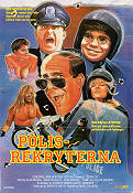 Recruits 1986 movie poster Alan Deveau Lolita Davidovich Rafal Zielinski Country: Canada Police and thieves