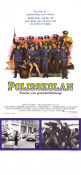 Police Academy 1984 movie poster Steve Guttenberg Kim Cattrall GW Bailey Hugh Wilson School Police and thieves